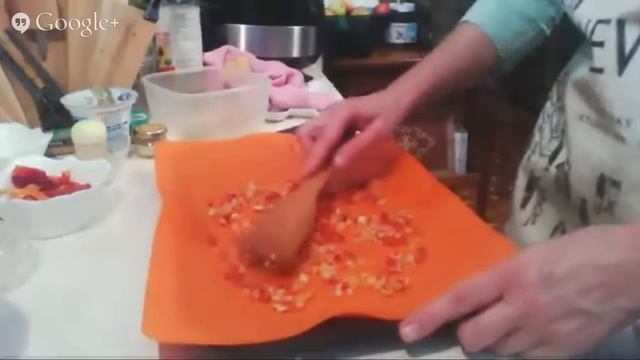 Готовим рулетики из омлета с овощами. Худеем вкусно!