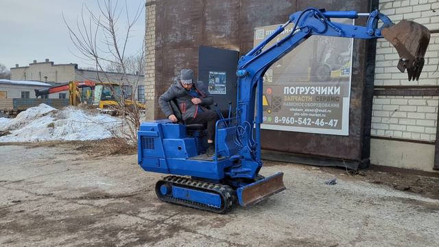 Б/у Миниэкскаватор Kubota KX-012