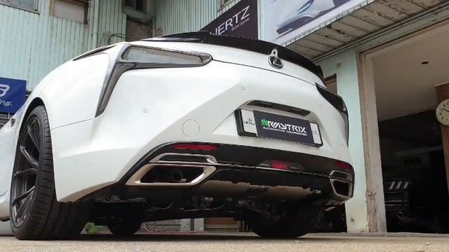 Lexus LC500 first sound check w/ ARMYTRIX Decat Valvetronic Exhaust, unleash pure V8 sounds!