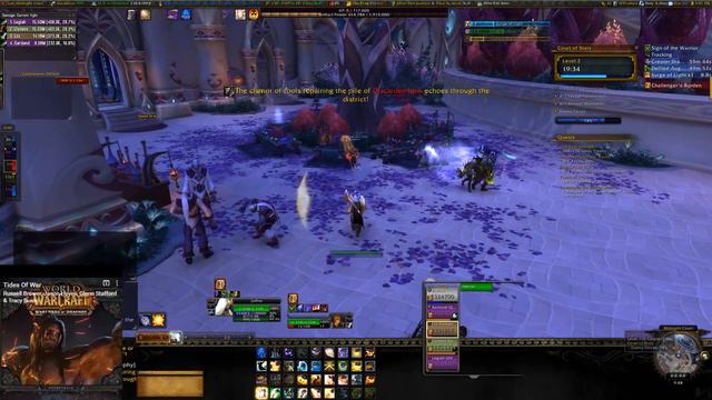 WoW Legion 7.1.5 - 235 - Holy priest in Court of Stars Mythic +2