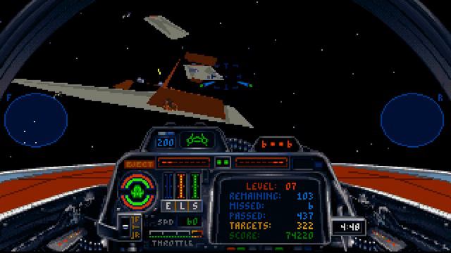 Star Wars_ A-Wing Training The Maze Rebel Proving Ground [MS-DOS] 1993