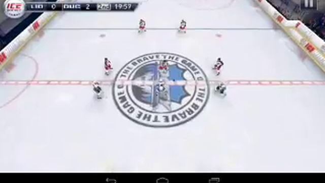 Обзор игры Ice Hockey на Android