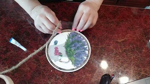 Из ржавого бидончика сделала такую красоту!