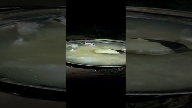 Уха готова. Она получилась такой же насыщенной, как ночные звуки 