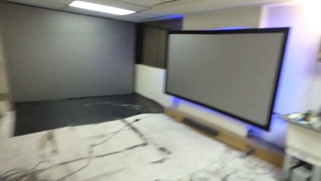 NEW THE IMMERSE 4K CINEMA 100" 16:9 FIX FRAME SCREEN WITH FREE LED LIGHTS AVAILABLE NOW!
