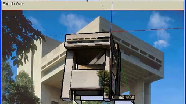 Cornell Johnson Art Museum & Sketchup