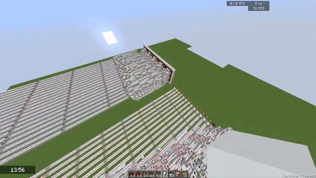 I made a Redstone 16-bit Binary to BCD in Minecraft!