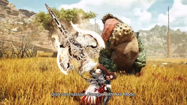 Трейлер Monster Hunter Wilds ('Charge Blade' Weapon)