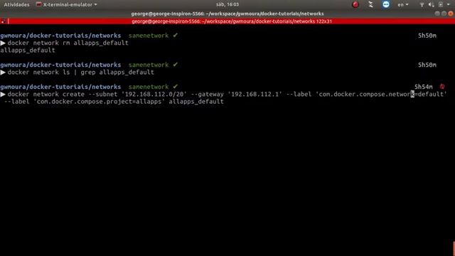 Docker Compose - Configurando uma mesma rede para todos os projetos