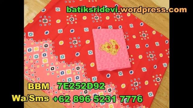 BATIK Motif DAUN - Jual Kain Batik Online Murah - Sridevi Cap Tulis Printing Colet