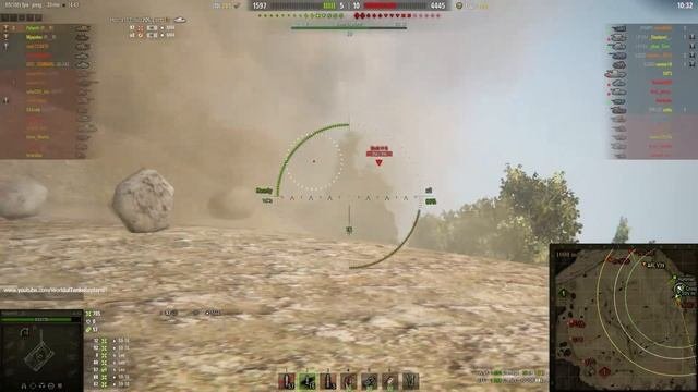 World of Tanks A-43 13 kills 1 vs 7   1586 EXP - Steppes