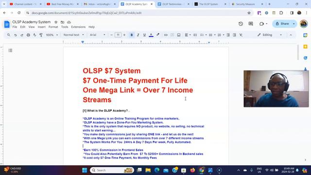 OLSP System Review Day 73 - Best Free Money Making App - How To Turn $7 Into $10,000
