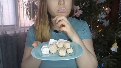 ASMR-CHALK-ХРУСТ ПЕЧЕНЕК-эстетика