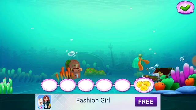 ИГРА РУСАЛКА ///////MERMAID PRINCESS\\\\\\\\ИГРАЕМ ВМЕСТЕ