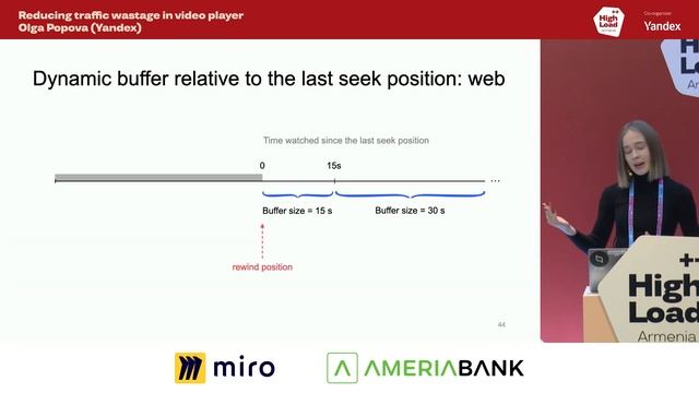 Reducing traffic wastage in video player / Olga Popova (Yandex)