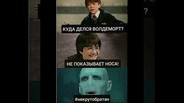 Подборка мемов по Гарри Поттеру