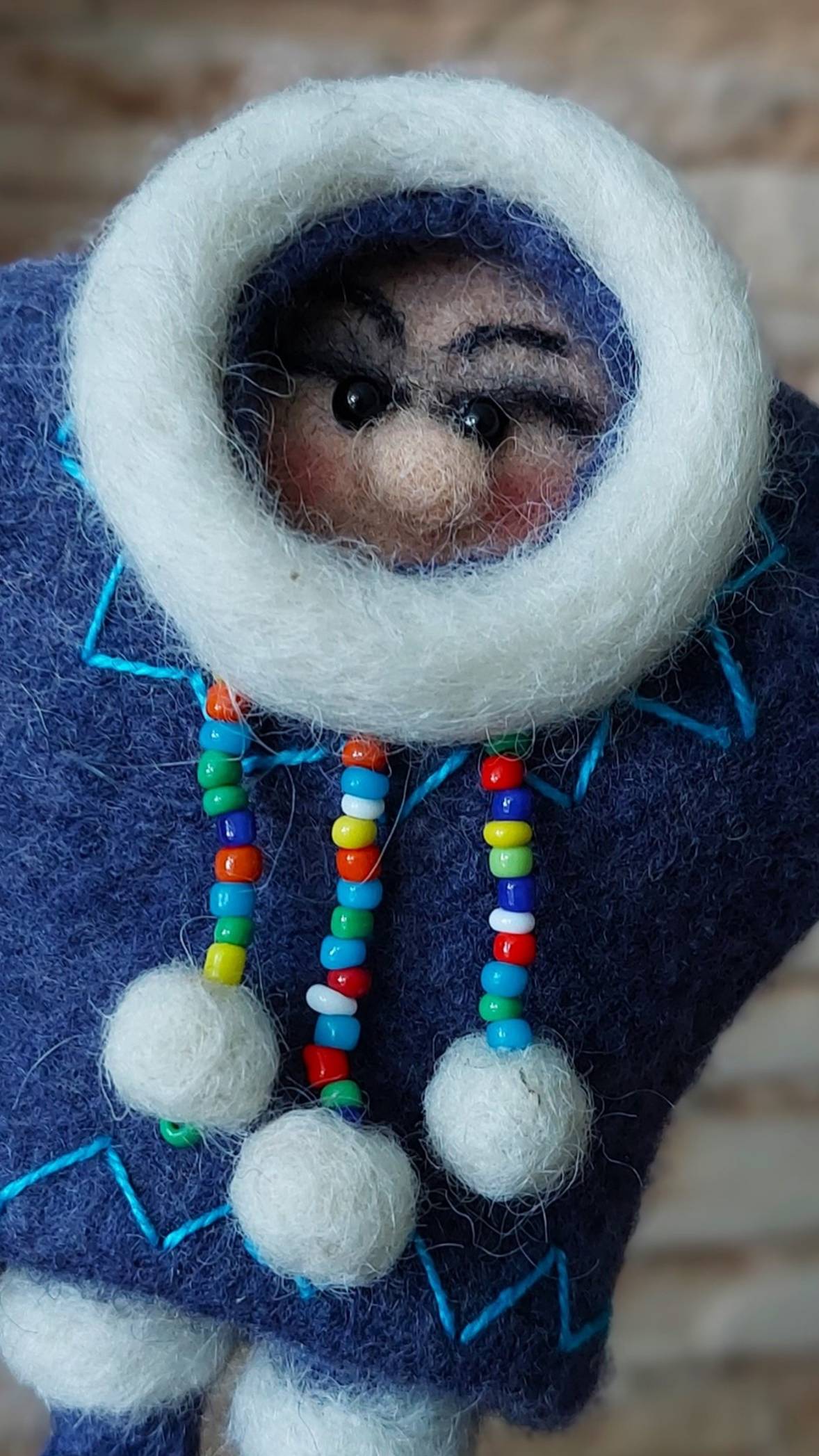 Валяная игрушка - Чукчик