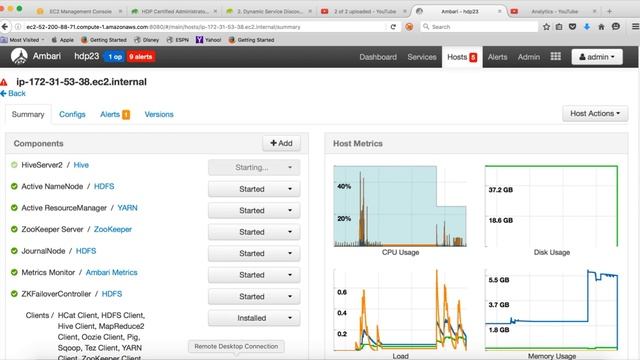 Hadoop Certification - HDPCA - Configure HiveServer2 HA