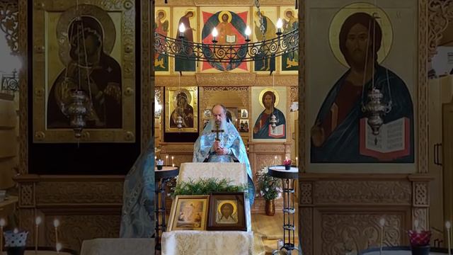 Евангелие дня 29.08.21 г. Проповедь архим. Алипия