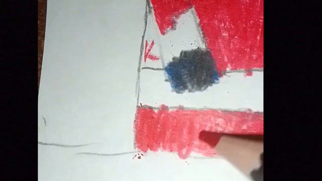 нарисовал Стива из Minecraft !видео