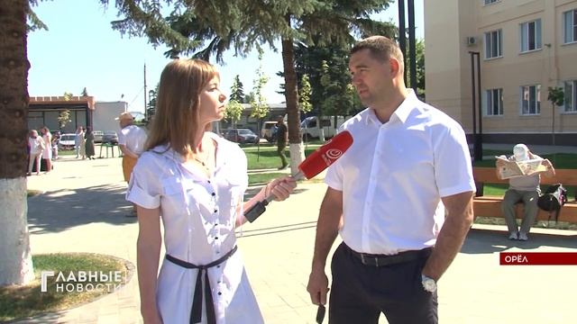 В Орле досрочно благоустроили сквер Героя Ермолаева