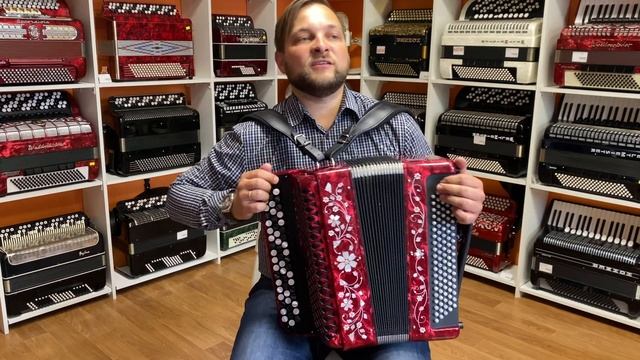 Распаковка нового баяна  "Тула-заказной"
