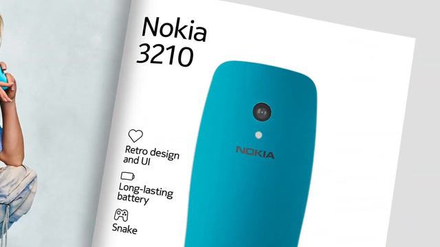 Возвращение легенды: представлена новая версия Nokia 3210