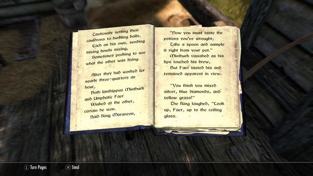 PART #4 - Elder Scrolls V: SKYRIM / Finding a small hut of an old lady / relaxing gameplay
