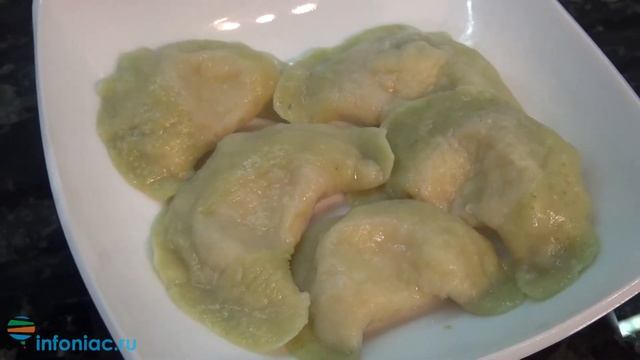 Двухцветные вареники - 2 простых варианта лепки