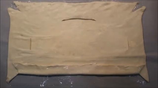 ПИРОГ ИЗ СЛОЕНОГО ТЕСТА С ОВОЩАМИ
