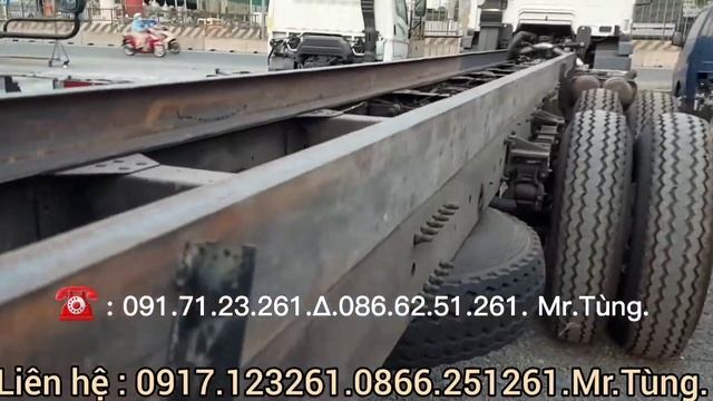 XE TẢI DAEWOO 3 CHÂN 1 DÒ RÚT .TẢI TRỌNG 15T.