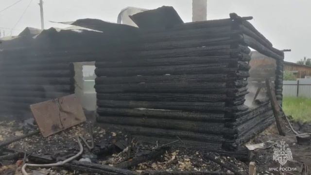 Мужчина погиб при пожаре в Тюменской области