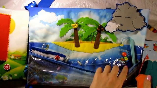 ★ Развивающая книжка для Игоря ( Россия, г. Салехард) ★Quiet book★