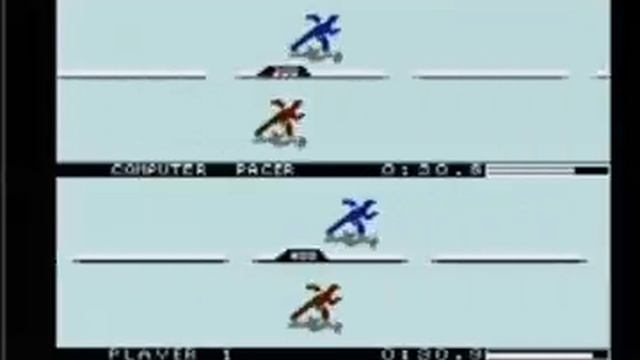 Winter Games - NES Gameplay