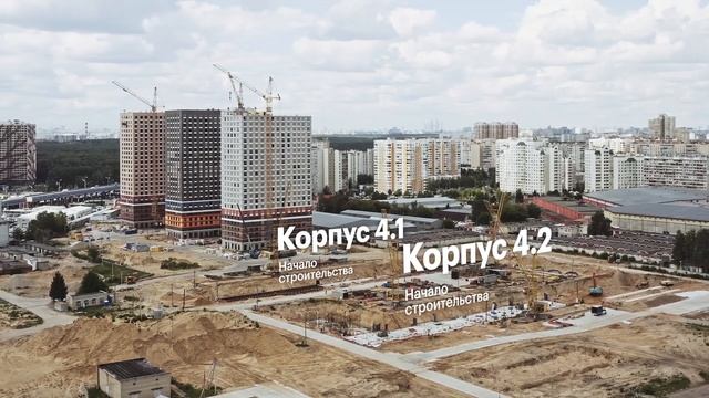 Жулебино парк | Ход строительства. Июль | ПИК
