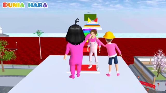 Hah Semua Orang Kota Sakura jadi Zombie ? Yuta Mio Melarikan Diri Cari Helikopter | Sakura School