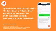 Airalo Tutorial: I'm getting PDP Authentication Failure - iOS