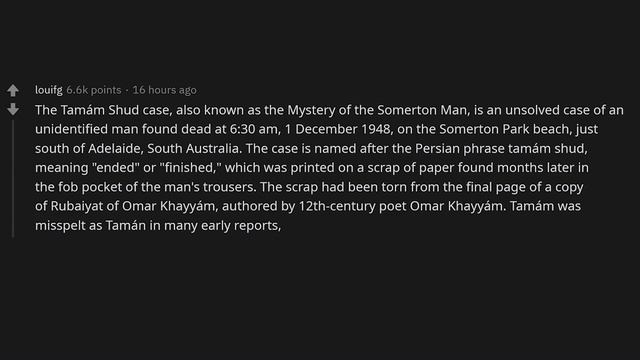 What's the strangest unsolved mystery?
