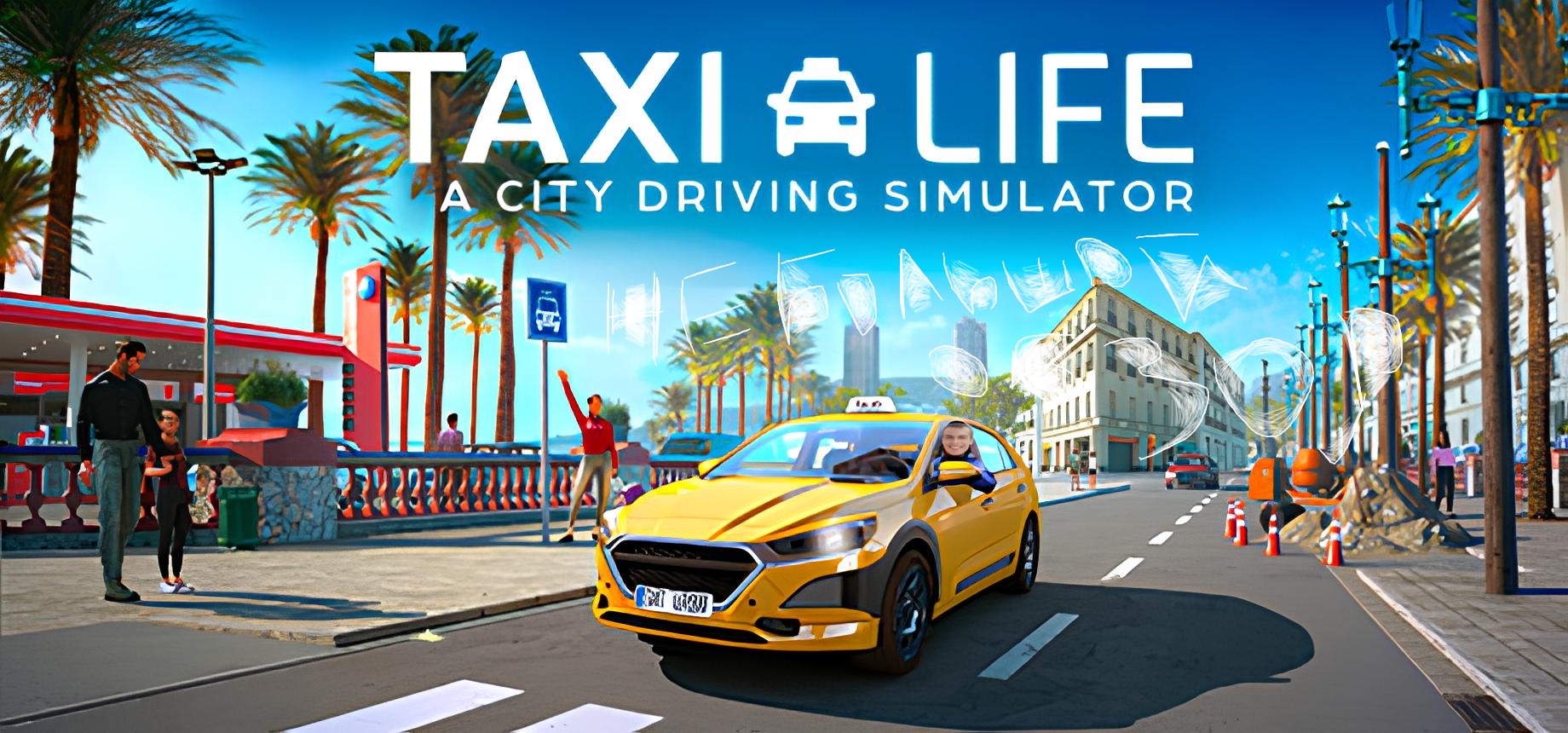 Устроился в Такси на пол ставки / Taxi Life: A City Driving Simulator Обзор