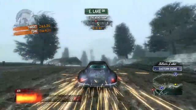 Carson Thunder Shadow Burning Route - Burnout Paradise City - PS3 Version 1.9 - 1:30.13 Seconds