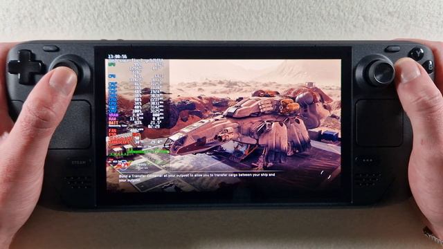 Starfield Beta Update 1.8.87 on Steam Deck OLED with Steam OS 3.6