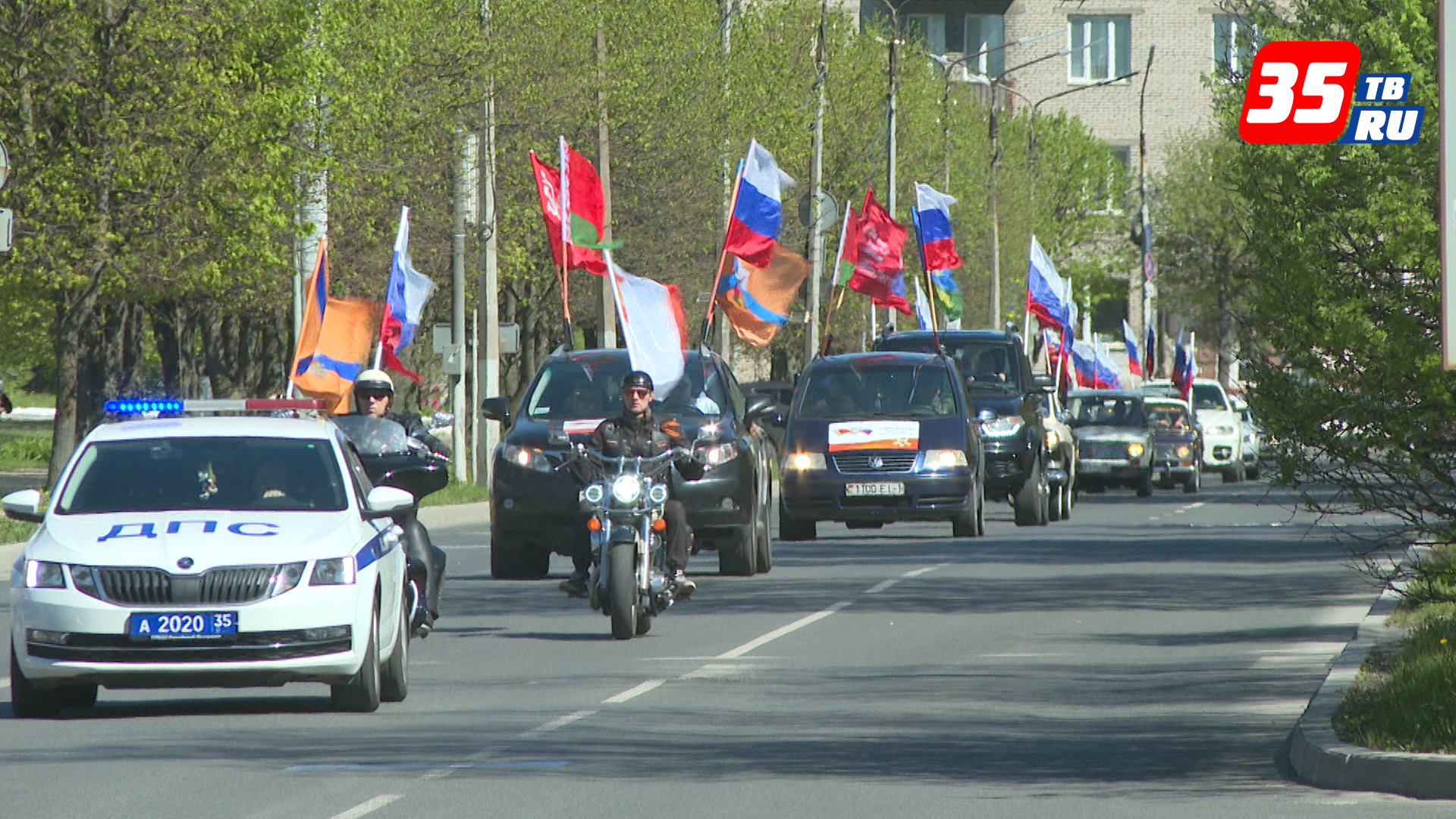 Маршрут патриотического автопробега «Брест-Сургут» прошел через Череповец
