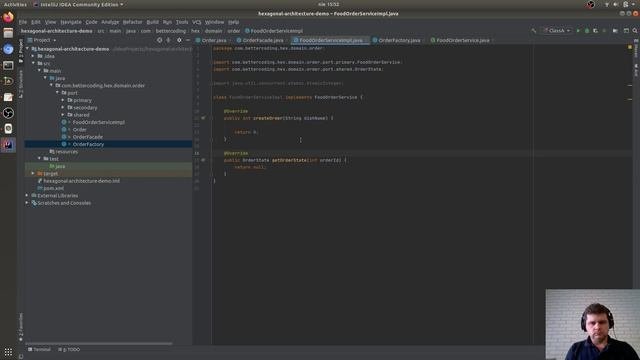 [PL] Hexagonal Architecture - Writing Real Domain Example In Java & Spring #2