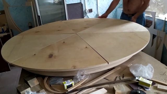 Создание макета круглого стола трансформера 2 / Creating a transformer round table layout 2