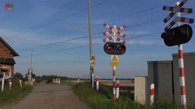 Przejazd kolejowy Świebodzice-Ciernie 3 PL - 15.8.2021  Železniční přejezd  Railroad crossing