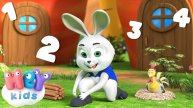 Считалка до двадцати с зайцами - 20 Зайчиков - Детские Развивающие Песенки