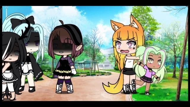 Клип Шкаф стеклянный Gacha Life
