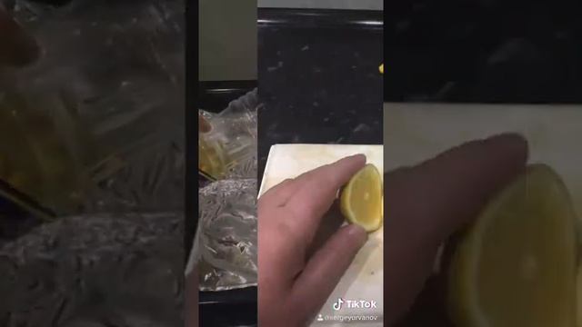 Рыба ? Осётр в духовке ???