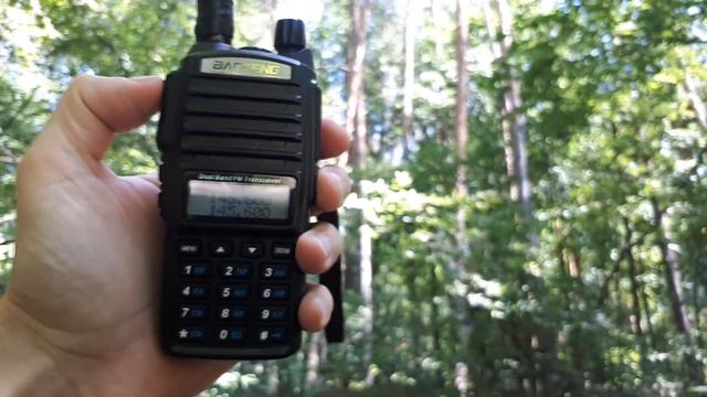 Радиостанция Baofeng UV-82 дальность связи в лесу