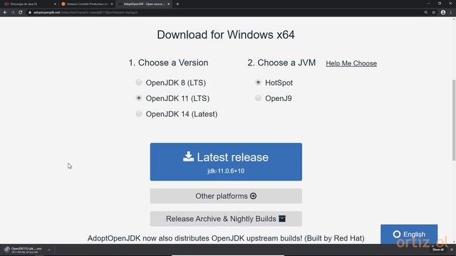 Java Curso: 3 Instalación del Kit de Desarrollo de Java (JDK) - AdoptOpenJDK 11 LTS